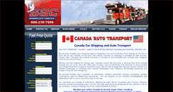 Desktop Screenshot of canadaautotransport.com